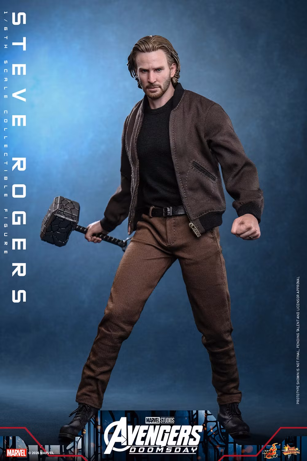 Avengers: Doomsday MMS929 Steve Rogers (Deluxe Ver.) 1/6th Scale Collectible Figure