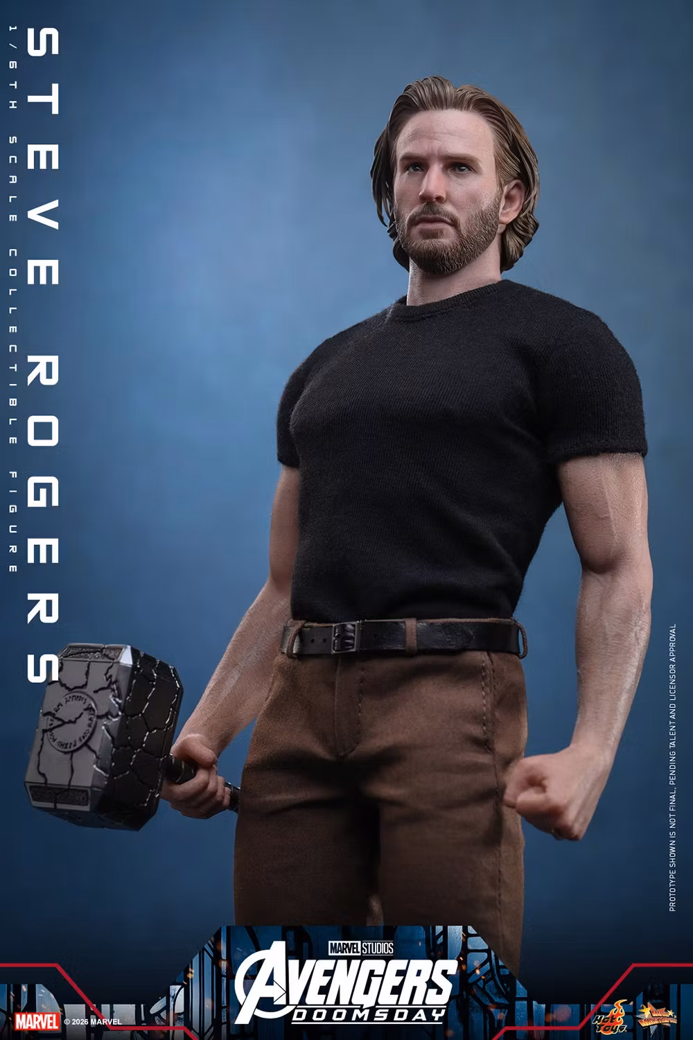 Avengers: Doomsday MMS929 Steve Rogers (Deluxe Ver.) 1/6th Scale Collectible Figure