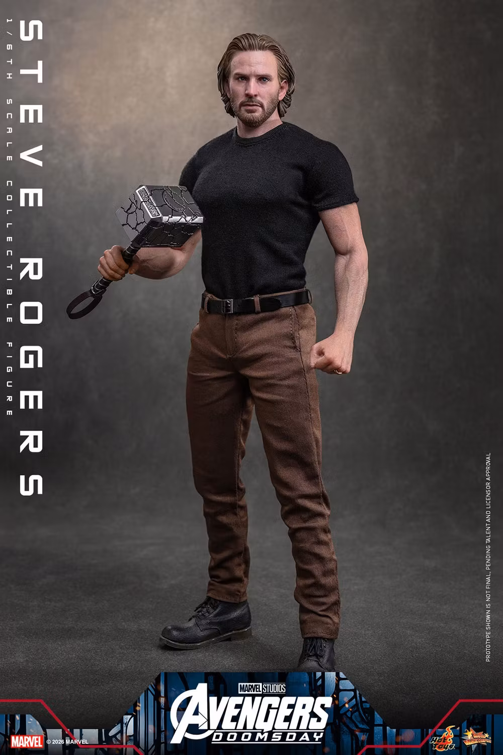Avengers: Doomsday MMS929 Steve Rogers (Deluxe Ver.) 1/6th Scale Collectible Figure