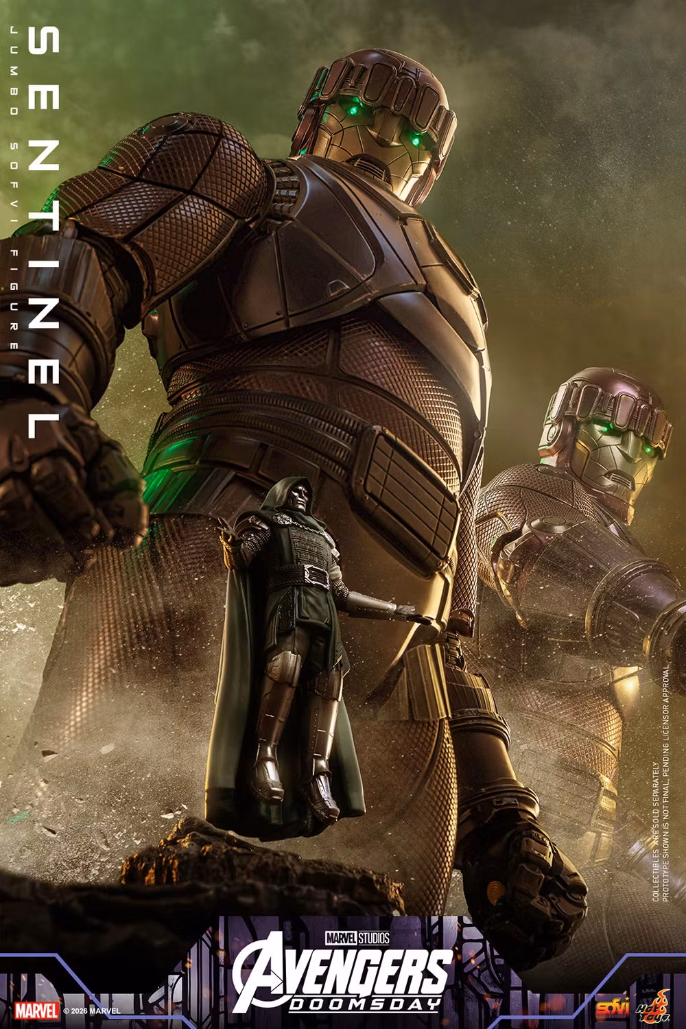 Avengers: Doomsday SMS004J Sentinel Jumbo Sofvi Figure