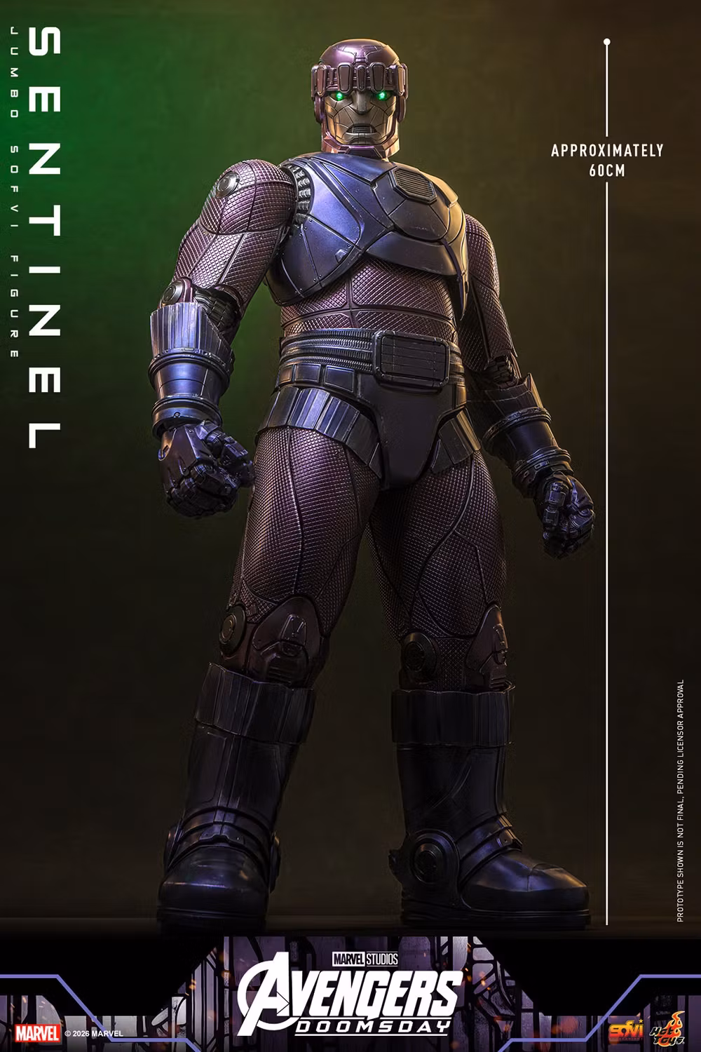 Avengers: Doomsday SMS004J Sentinel Jumbo Sofvi Figure