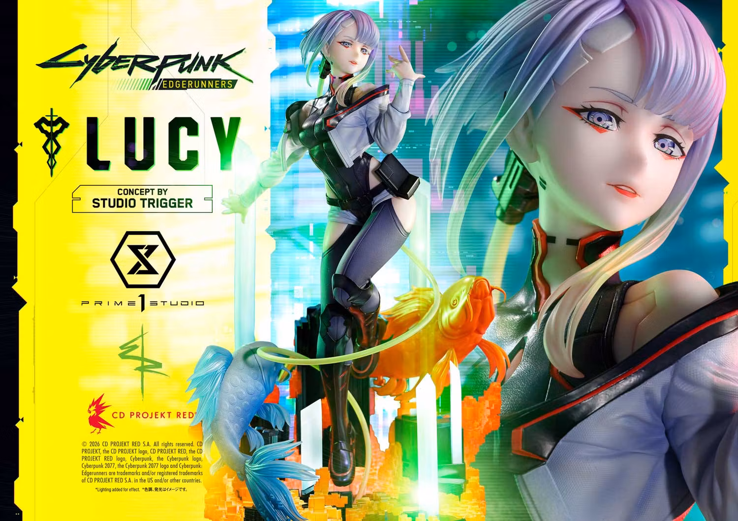 Cyberpunk: Edgerunners Concept Masterline Lucy 1/5 Scale Statue
