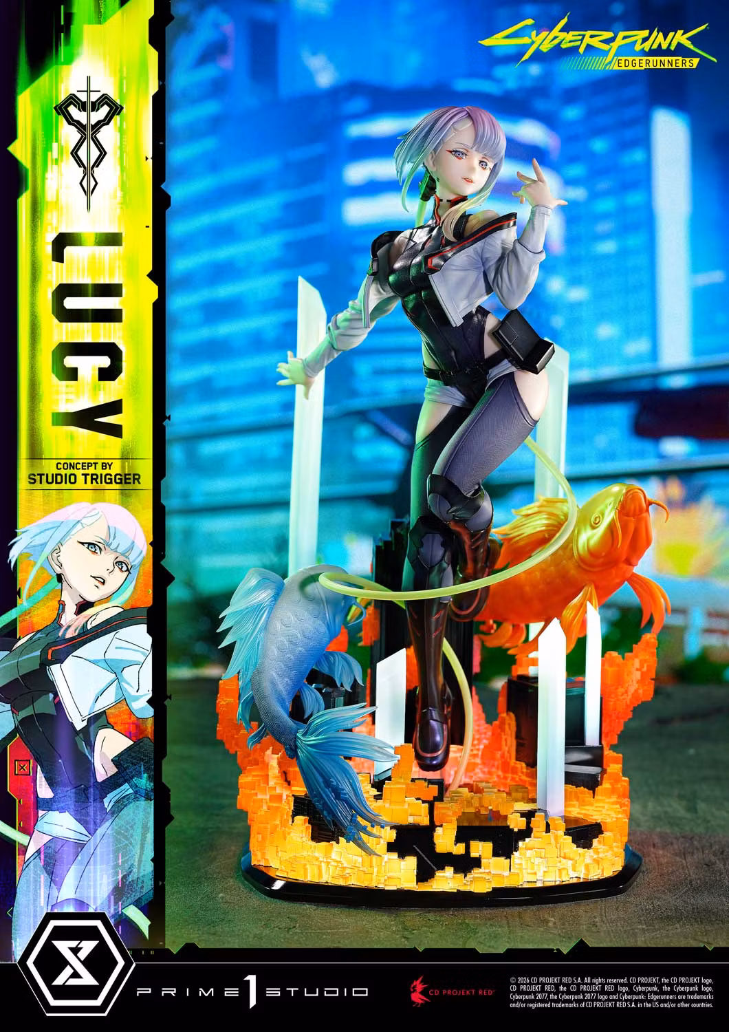 Cyberpunk: Edgerunners Concept Masterline Lucy 1/5 Scale Statue