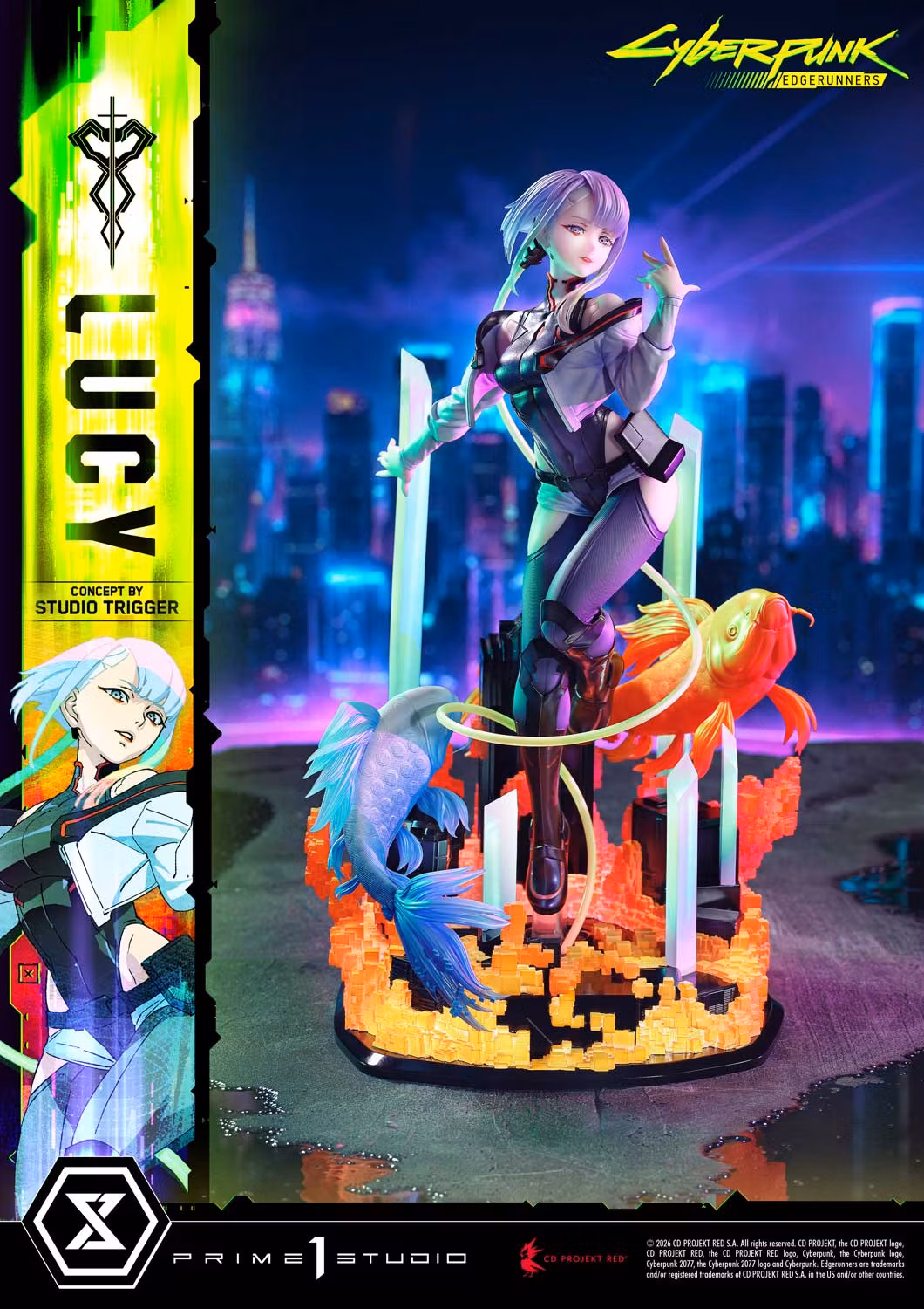 Cyberpunk: Edgerunners Concept Masterline Lucy 1/5 Scale Statue