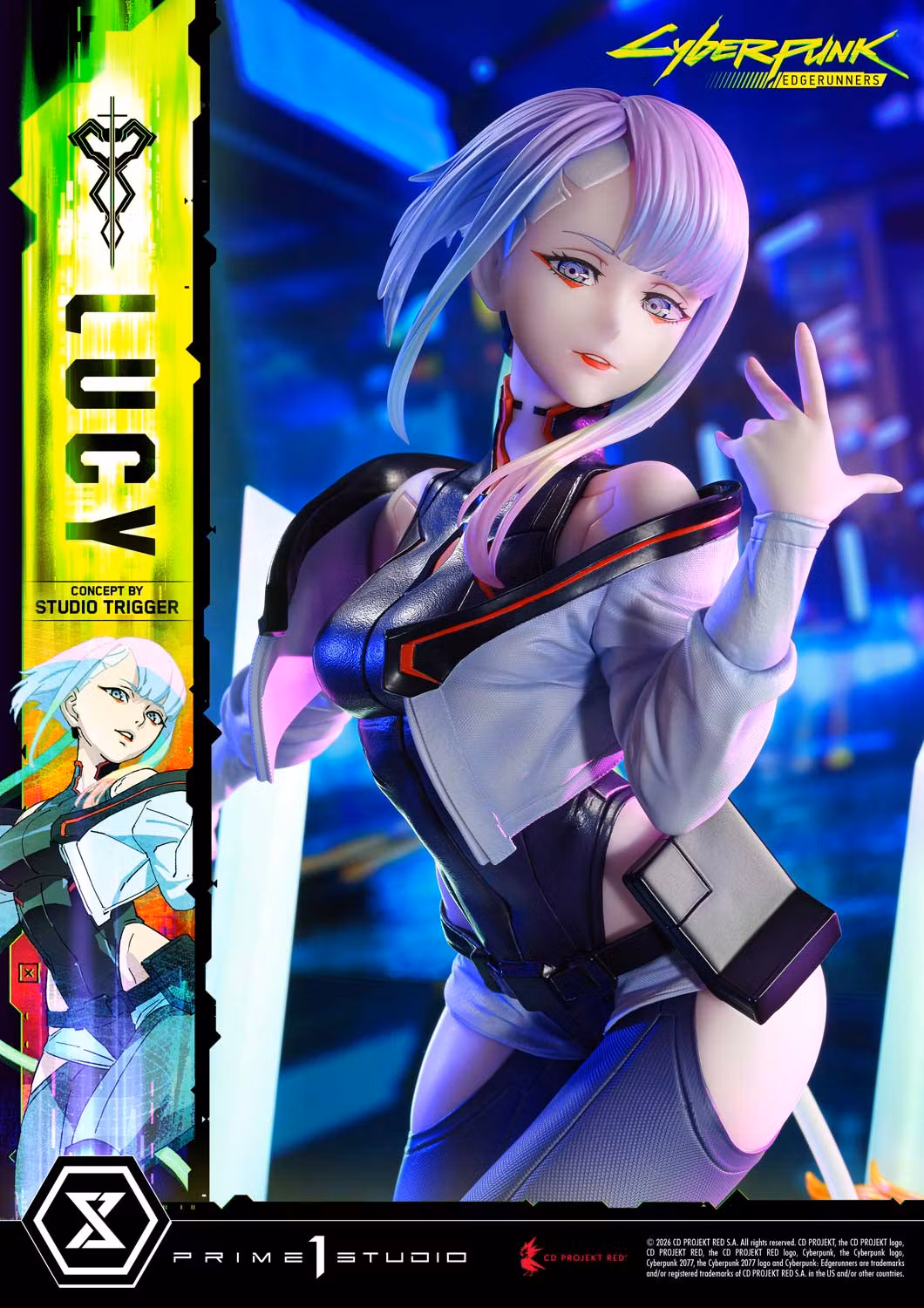 Cyberpunk: Edgerunners Concept Masterline Lucy 1/5 Scale Statue