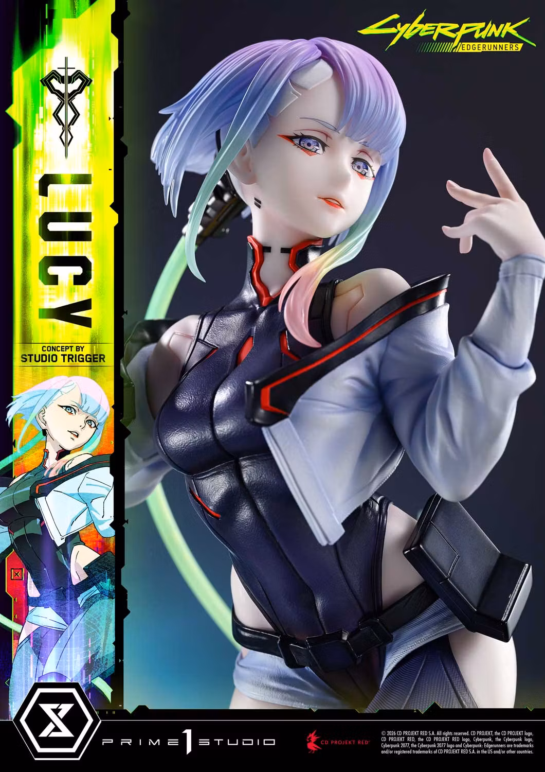 Cyberpunk: Edgerunners Concept Masterline Lucy 1/5 Scale Statue
