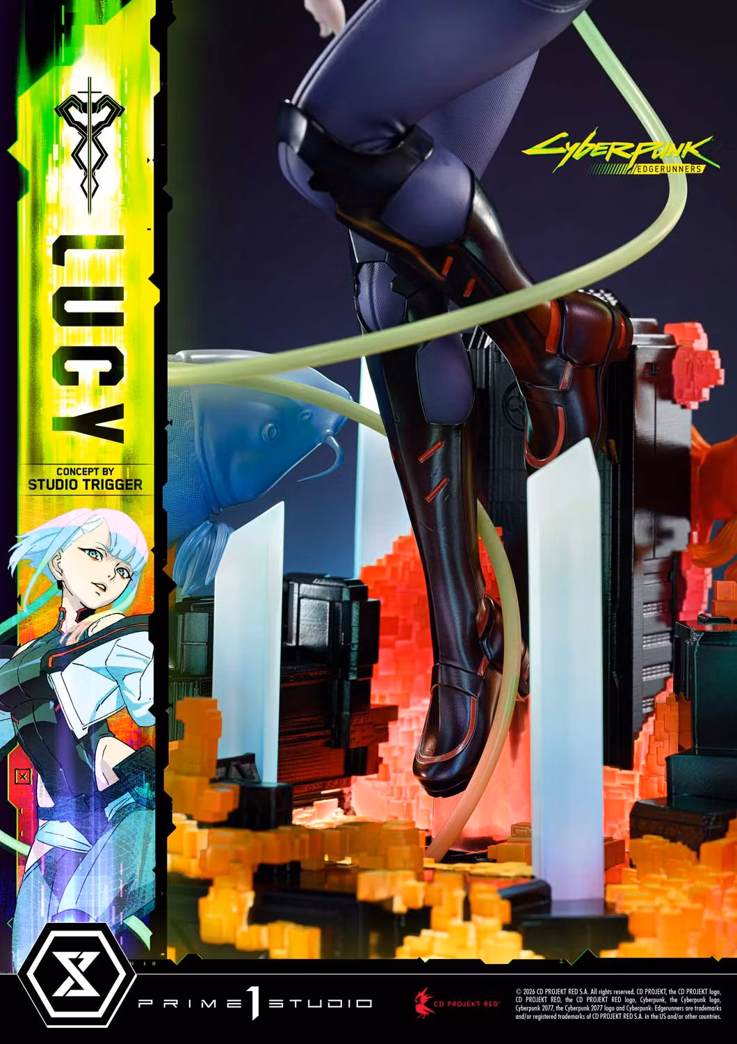 Cyberpunk: Edgerunners Concept Masterline Lucy 1/5 Scale Statue
