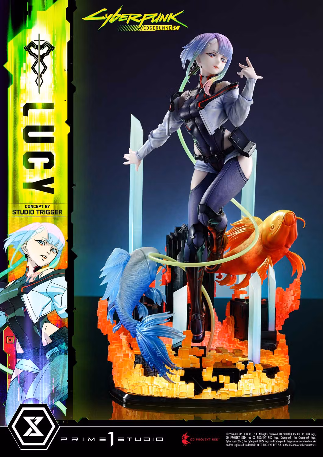 Cyberpunk: Edgerunners Concept Masterline Lucy 1/5 Scale Statue