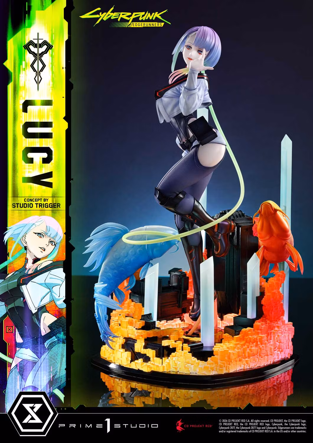 Cyberpunk: Edgerunners Concept Masterline Lucy 1/5 Scale Statue