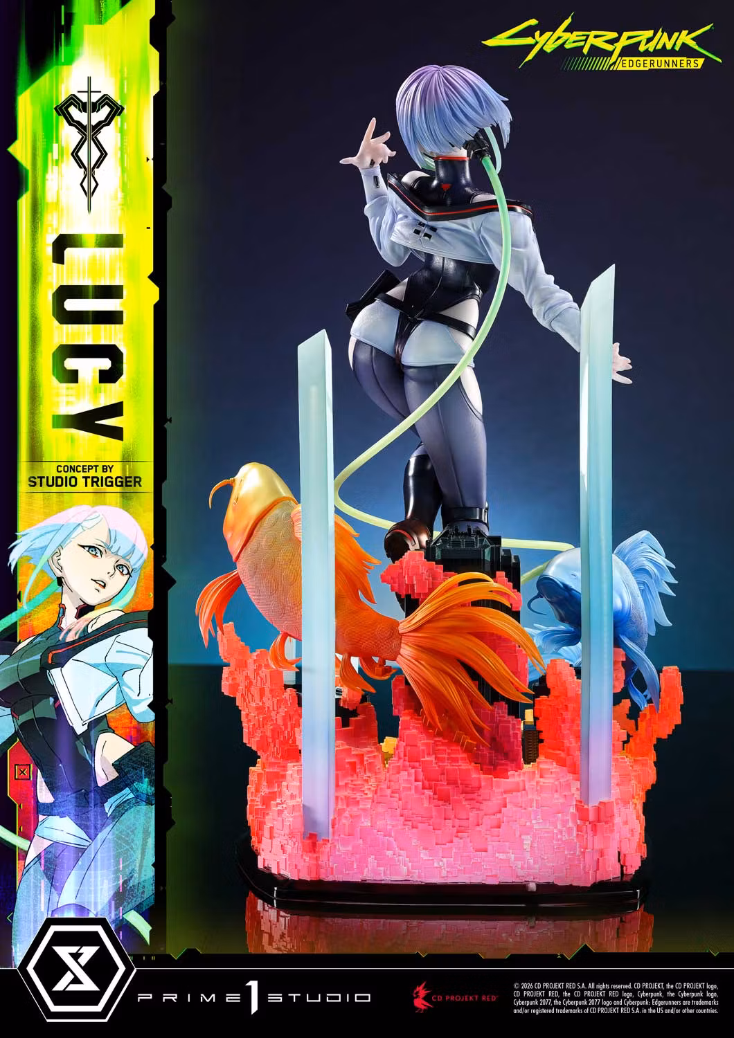 Cyberpunk: Edgerunners Concept Masterline Lucy 1/5 Scale Statue