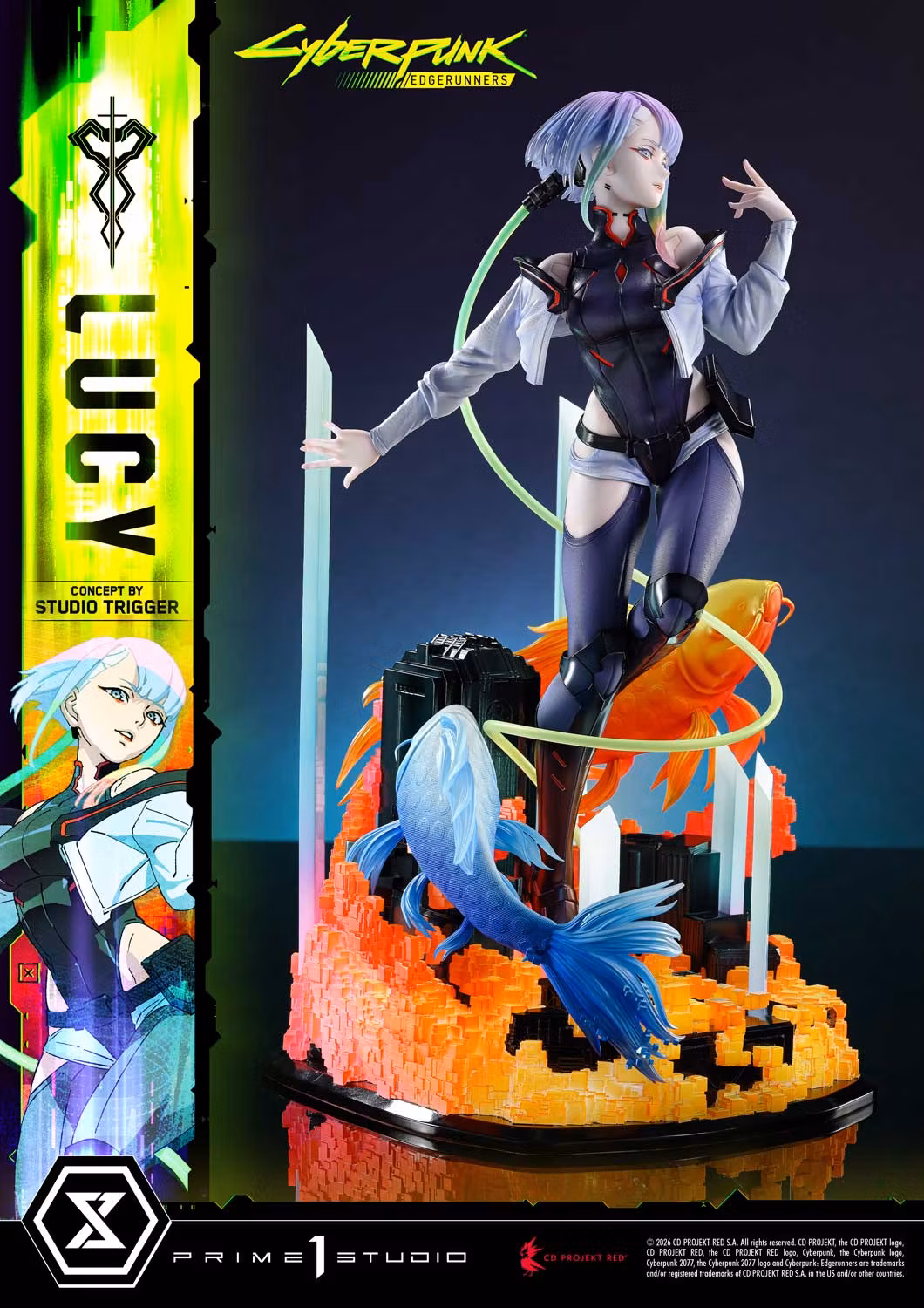 Cyberpunk: Edgerunners Concept Masterline Lucy 1/5 Scale Statue