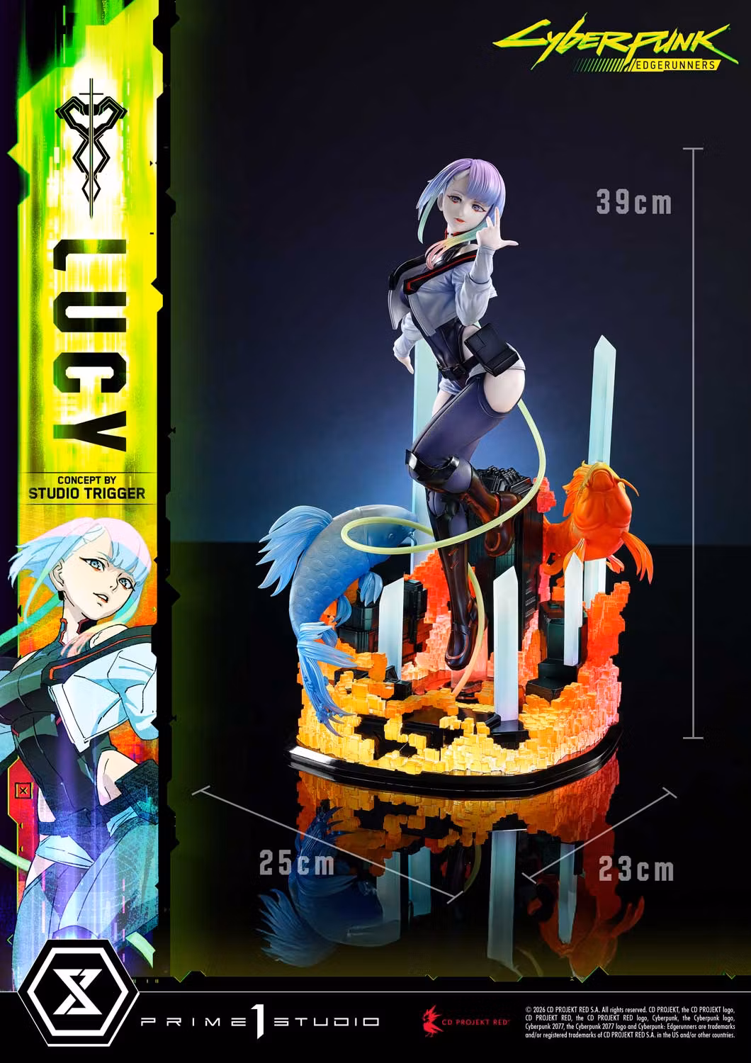Cyberpunk: Edgerunners Concept Masterline Lucy 1/5 Scale Statue