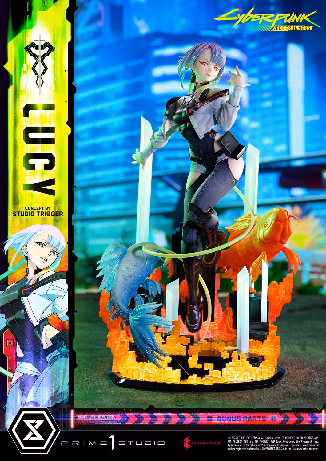 Cyberpunk: Edgerunners Concept Masterline Lucy (Bonus Ver.) 1/5 Scale Limited Edition Statue