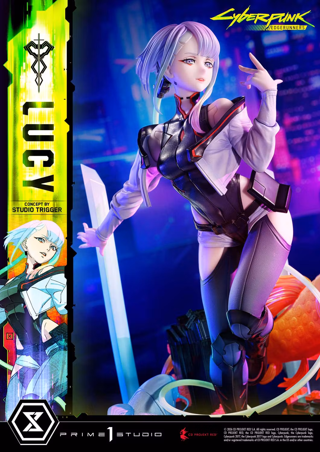 Cyberpunk: Edgerunners Concept Masterline Lucy (Bonus Ver.) 1/5 Scale Limited Edition Statue
