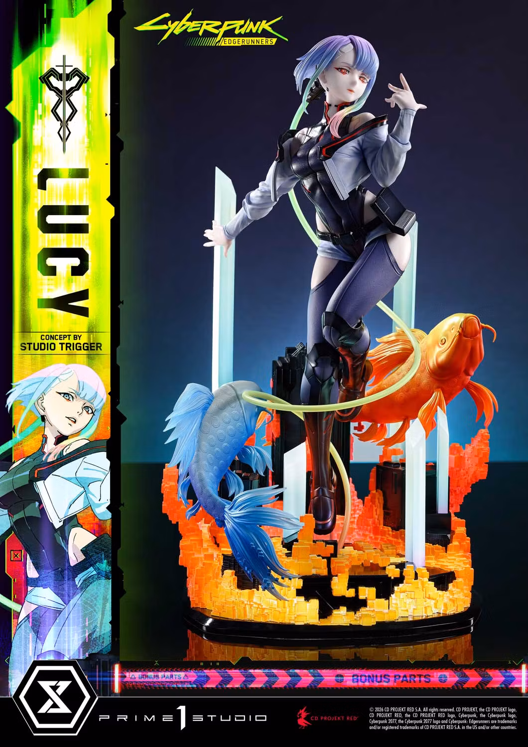 Cyberpunk: Edgerunners Concept Masterline Lucy (Bonus Ver.) 1/5 Scale Limited Edition Statue