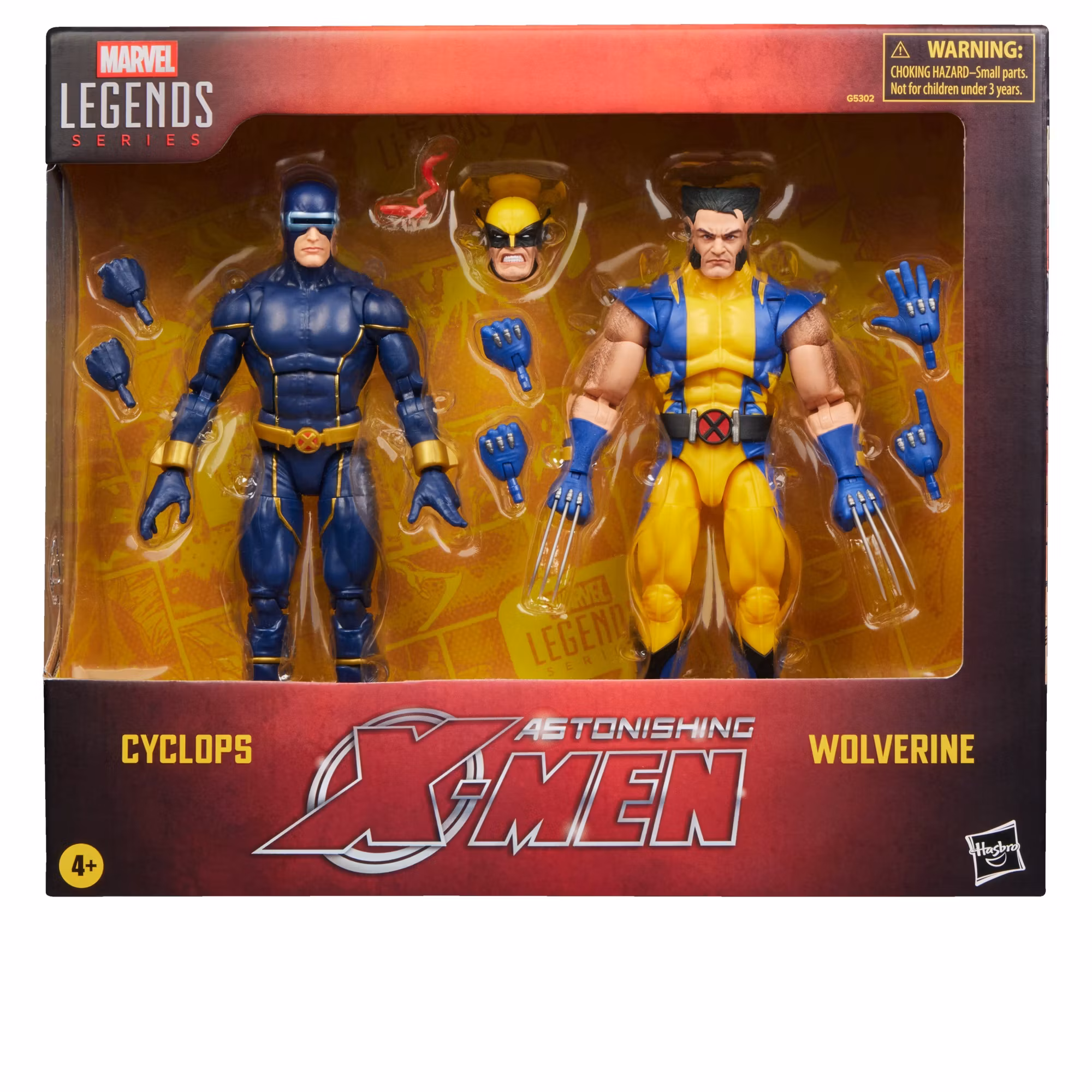 Astonishing X-Men Marvel Legends Cyclops & Wolverine Action Figure Two-Pack