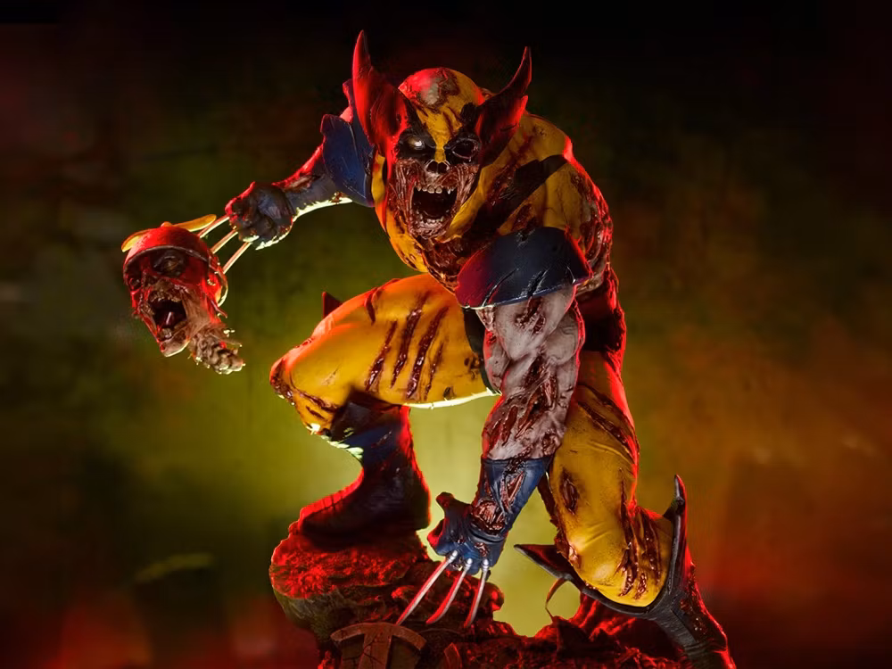Marvel Zombies Wolverine Statue