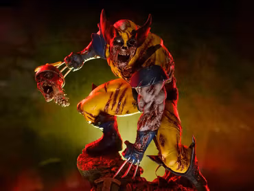 Marvel Zombies Wolverine Statue
