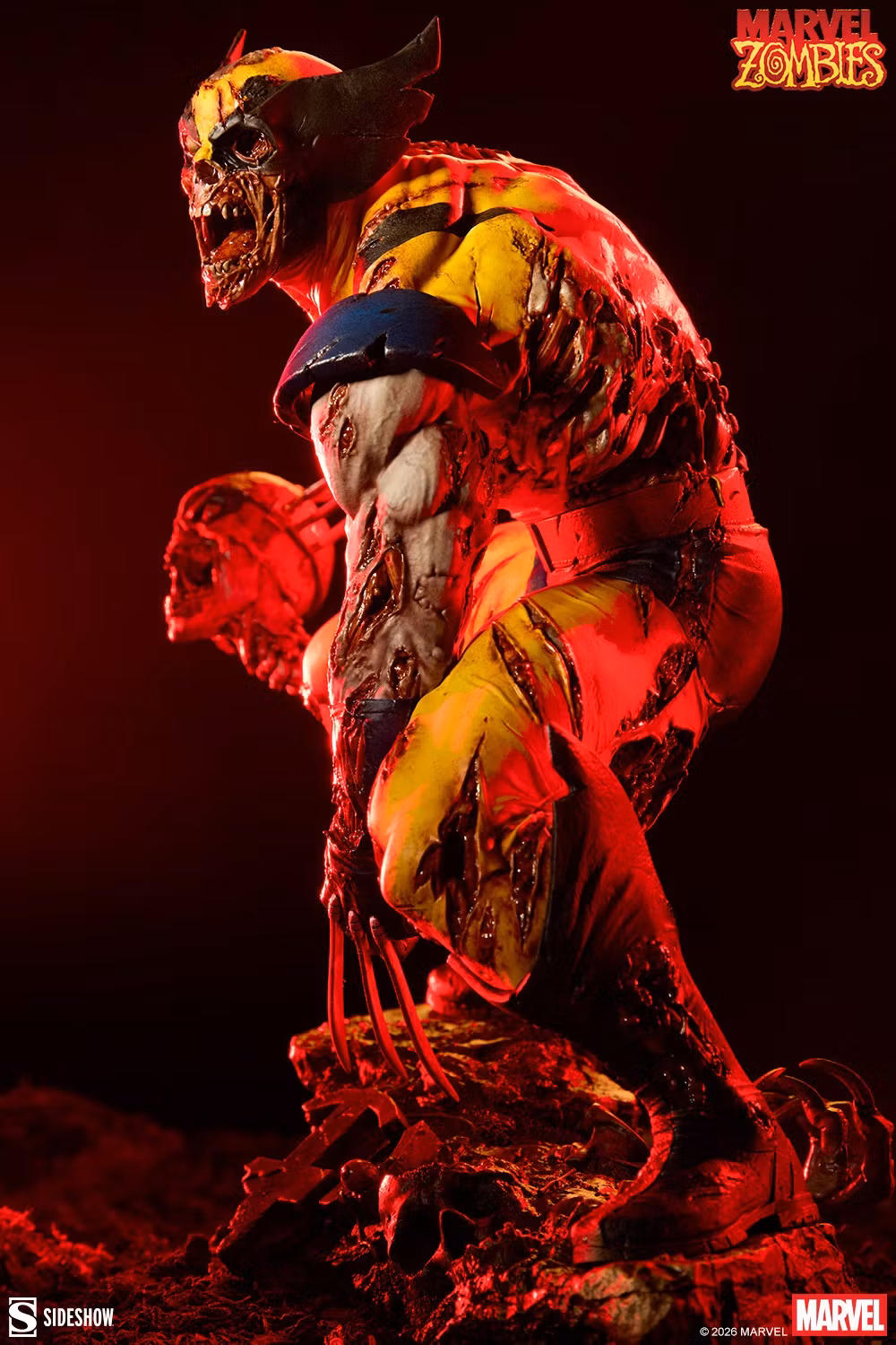 Marvel Zombies Wolverine Statue