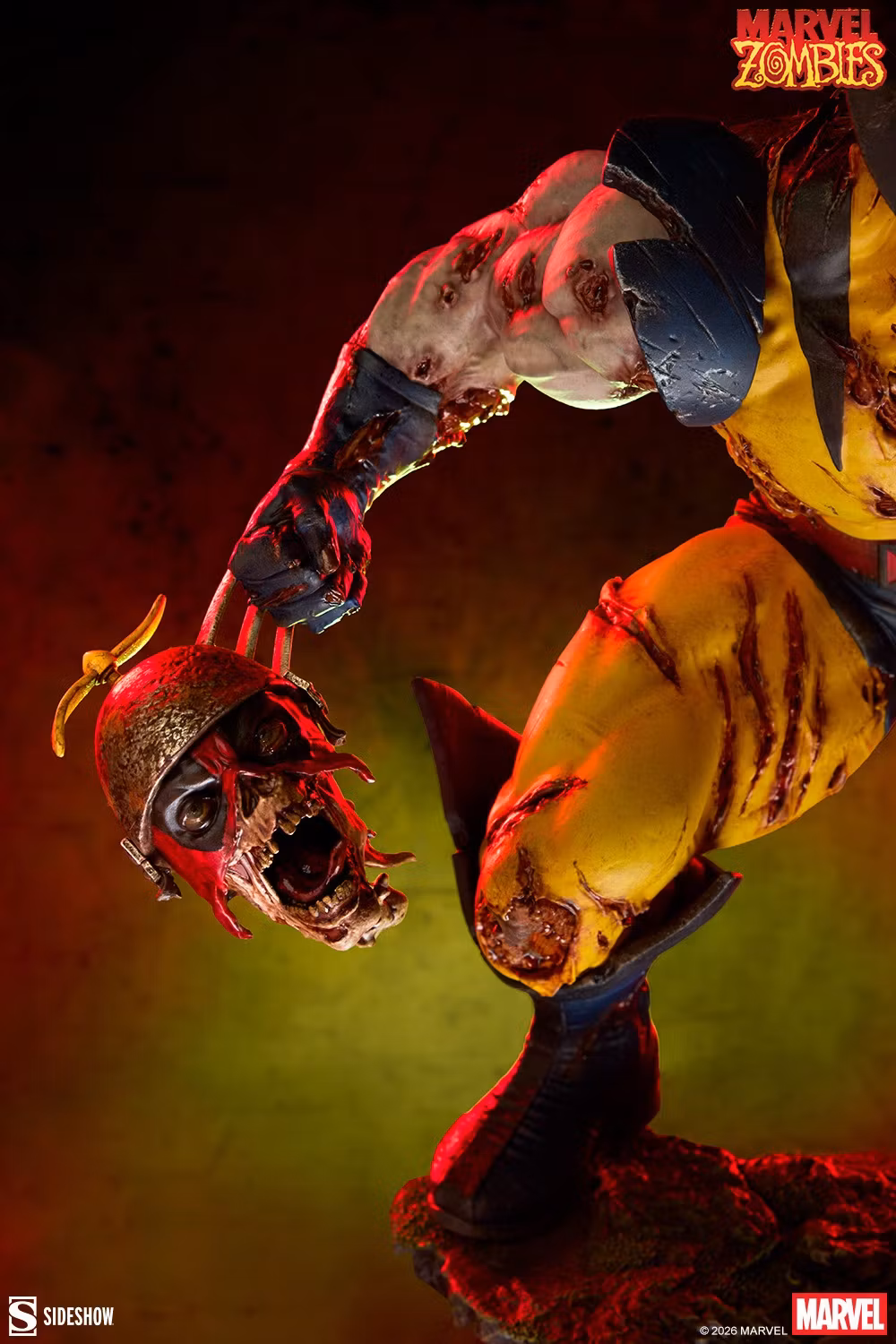 Marvel Zombies Wolverine Statue