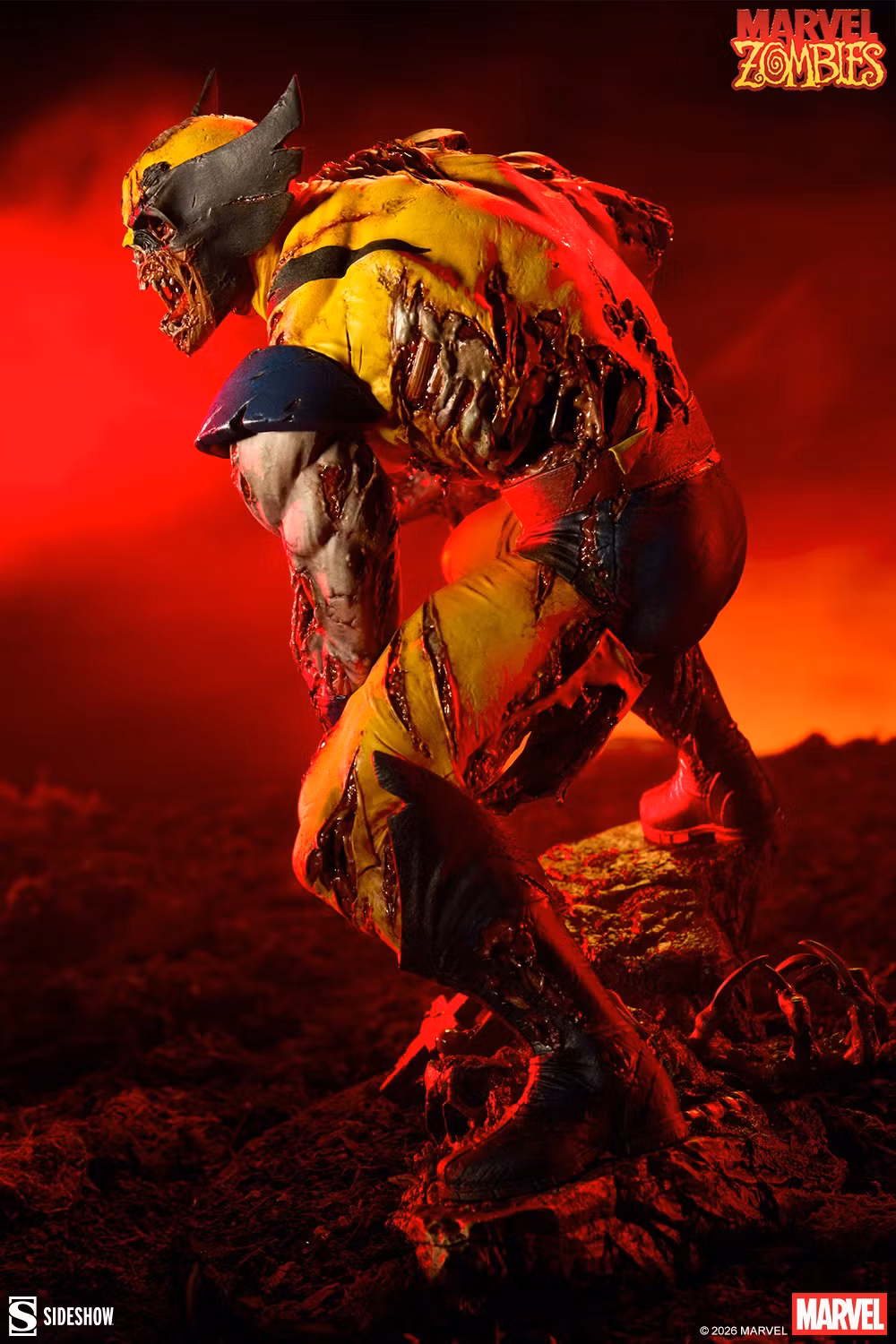 Marvel Zombies Wolverine Statue