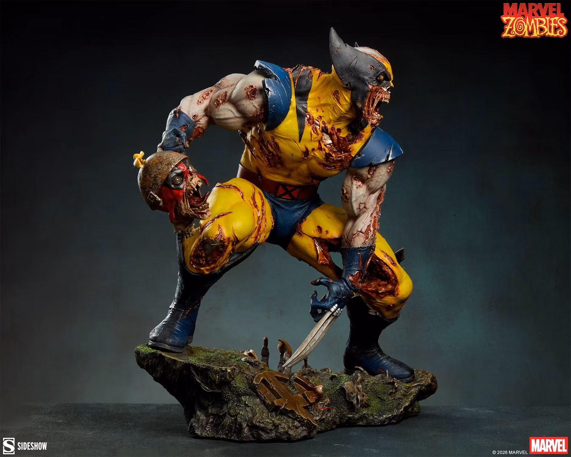 Marvel Zombies Wolverine Statue