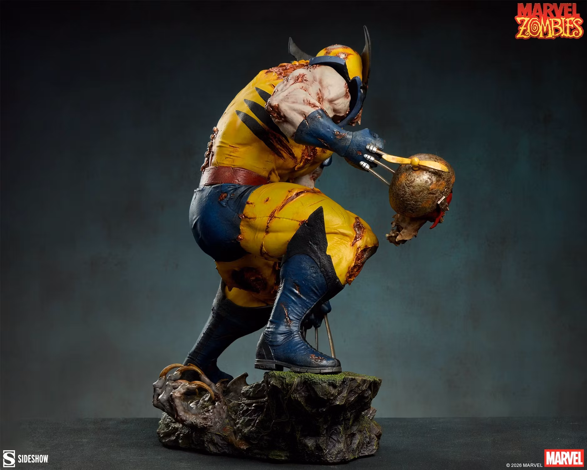 Marvel Zombies Wolverine Statue