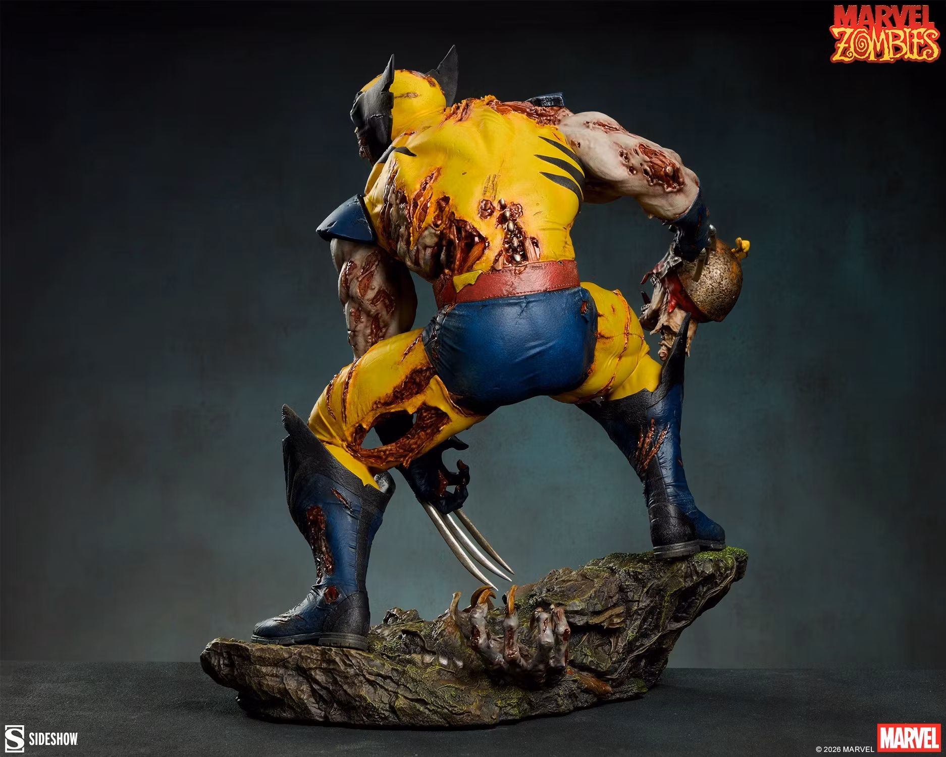Marvel Zombies Wolverine Statue