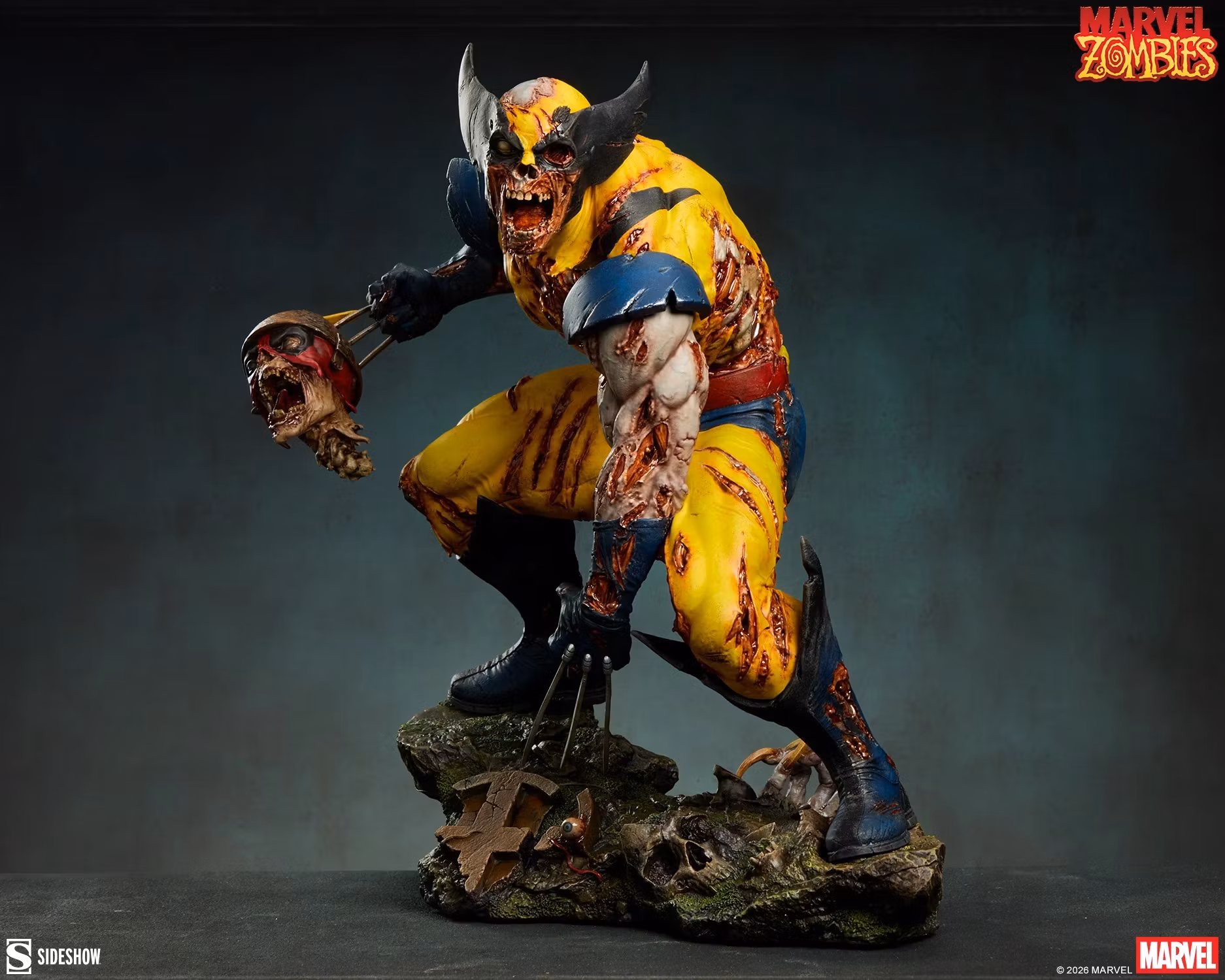 Marvel Zombies Wolverine Statue