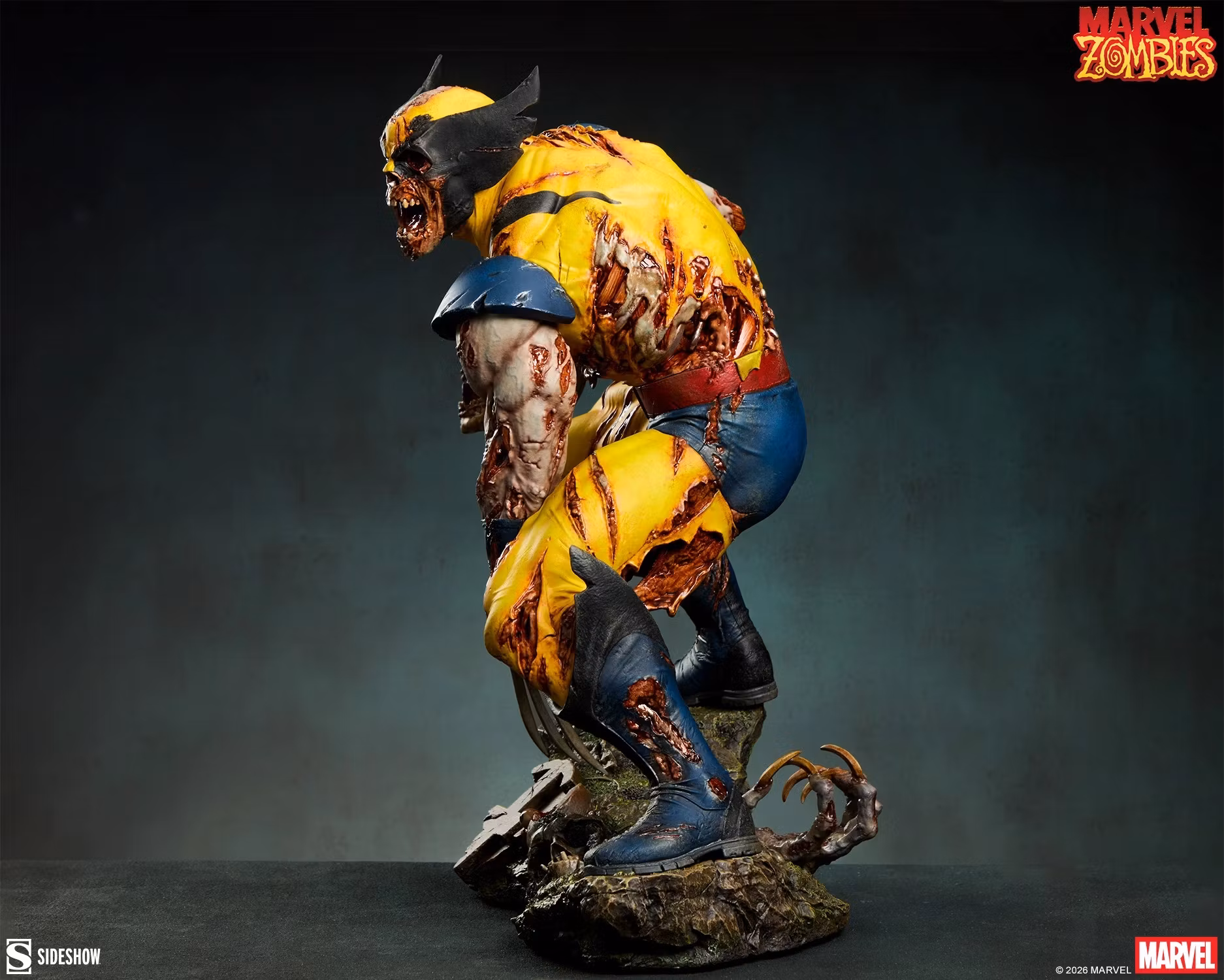 Marvel Zombies Wolverine Statue