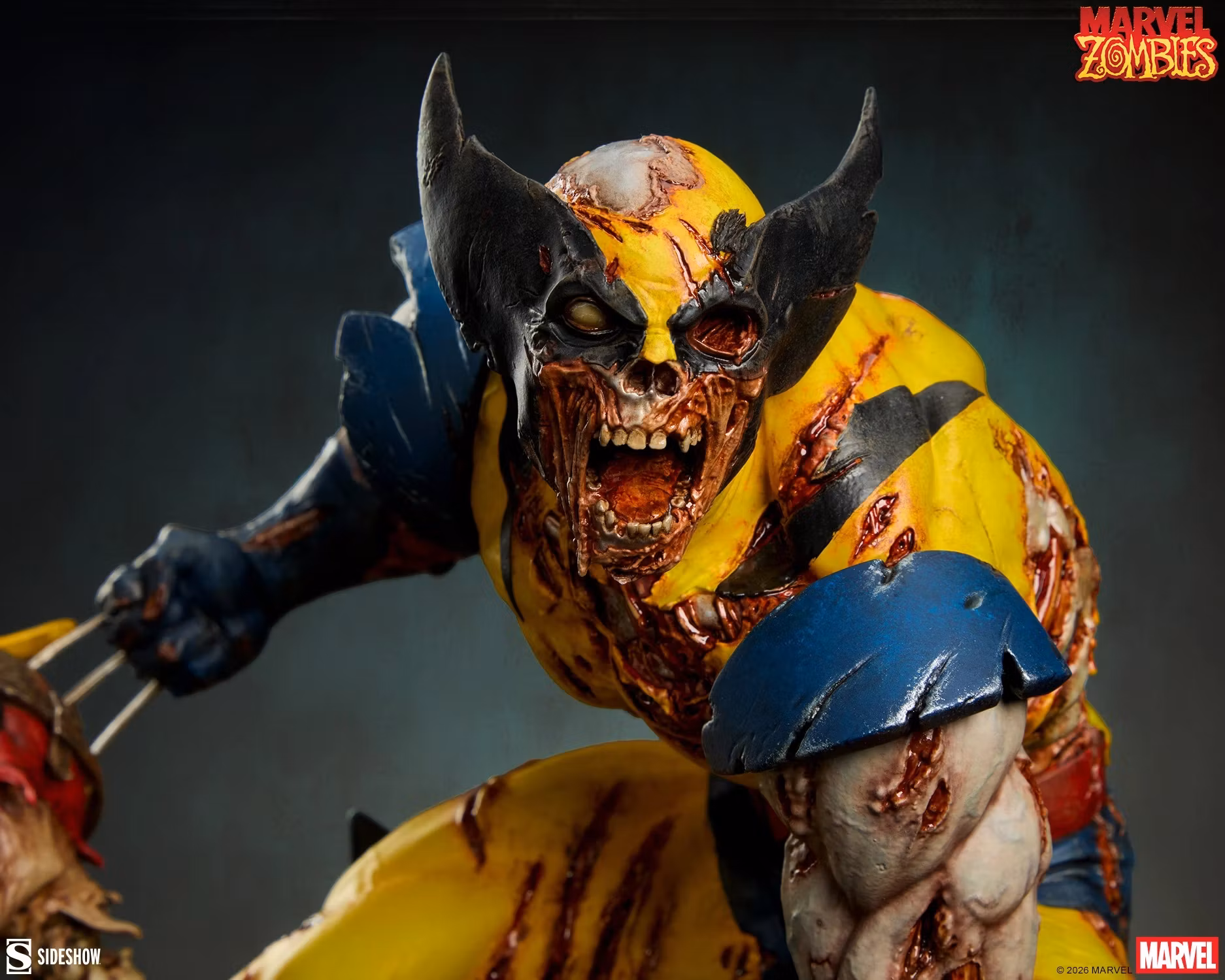 Marvel Zombies Wolverine Statue