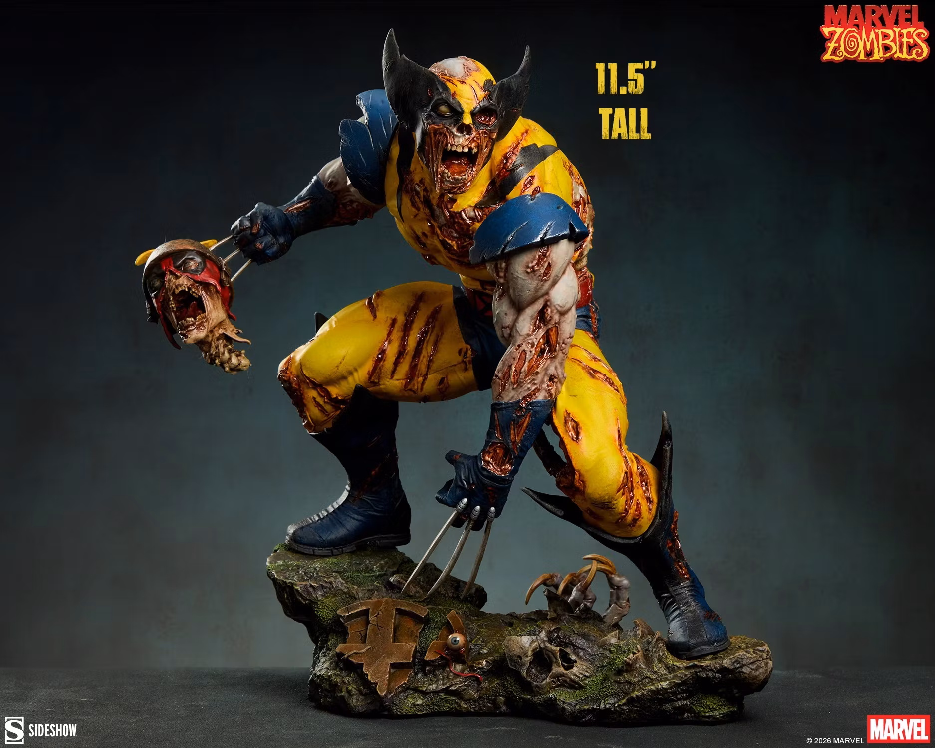 Marvel Zombies Wolverine Statue