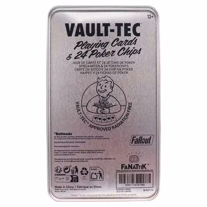 Fallout Vault Dweller's Poker Set