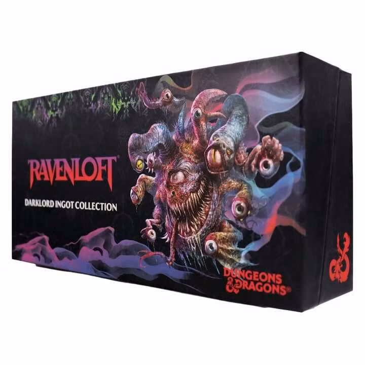 Dungeons & Dragons Ingot Set of Three Ravenloft Darklord Ingots Limited Edition