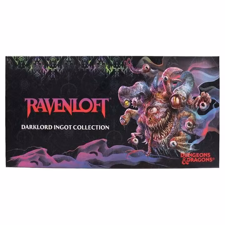Dungeons & Dragons Ingot Set of Three Ravenloft Darklord Ingots Limited Edition