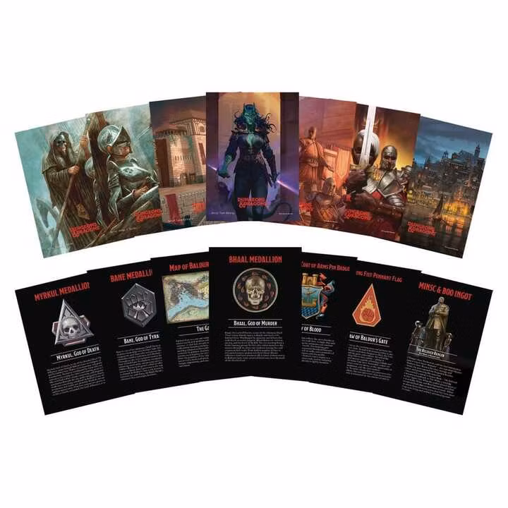 Dungeons & Dragons Gift Set Baldur's Gate Collector's Set Limited Edition