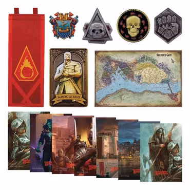 Dungeons & Dragons Gift Set Baldur's Gate Collector's Set Limited Edition