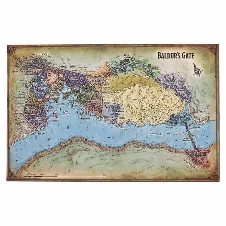 Dungeons & Dragons Gift Set Baldur's Gate Collector's Set Limited Edition