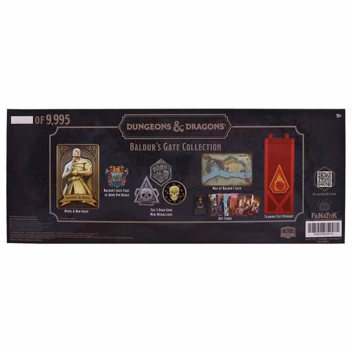 Dungeons & Dragons Gift Set Baldur's Gate Collector's Set Limited Edition