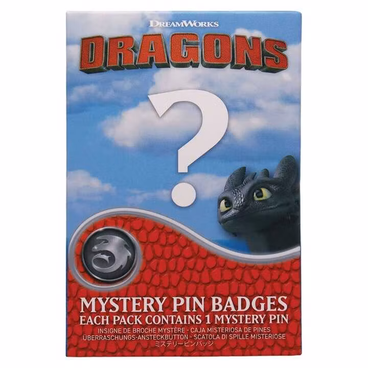 How to Train Your Dragon Mystery Pin Badges Blind Box (12)
