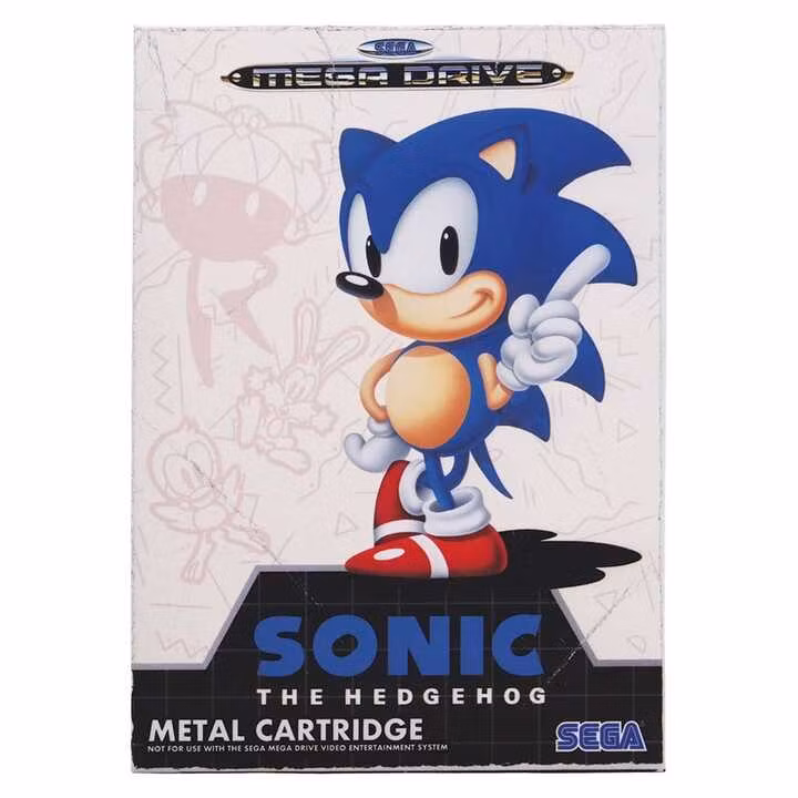 Sonic the Hedgehog Replica Game Cartridge Limited Edition