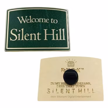 Silent Hill Pin Badge Welcome to Silent Hill Limited Edition