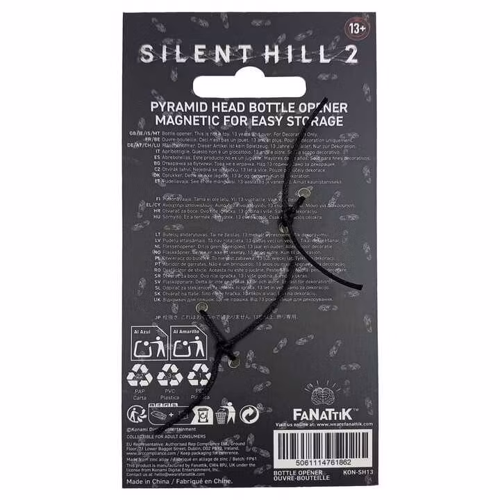 Silent Hill Bottle Opener Pyramid Head Magnetic