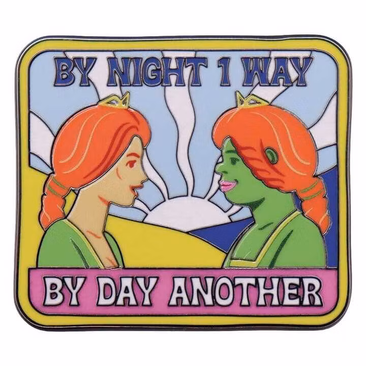 Shrek Mystery Pin Badges Blind Box (12)