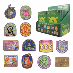 Shrek Mystery Pin Badges Blind Box (12)