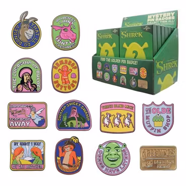 Shrek Mystery Pin Badges Blind Box (12)