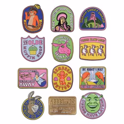 Shrek Mystery Pin Badges Blind Box (12)