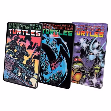Teenage Mutant Ninja Turtles Ingot Set of Three Comic Book Cover Ingots Limited Edition