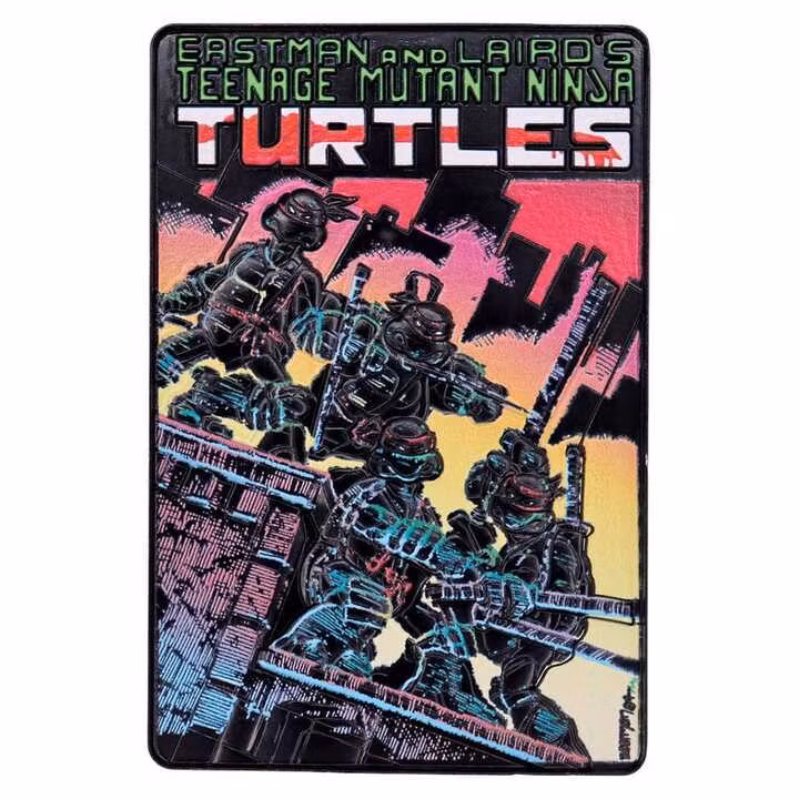 Teenage Mutant Ninja Turtles Ingot Set of Three Comic Book Cover Ingots Limited Edition