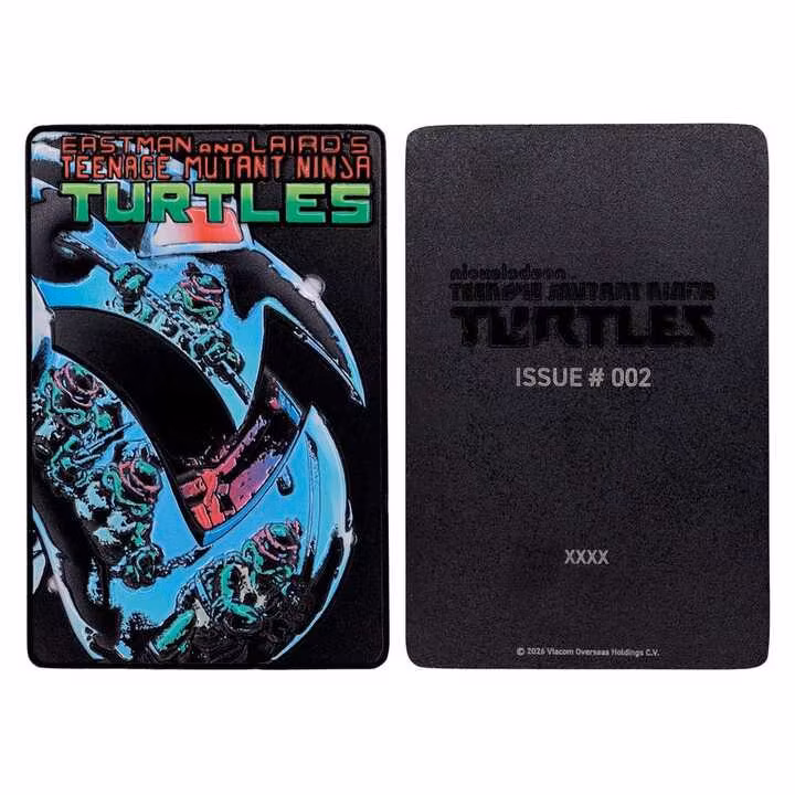Teenage Mutant Ninja Turtles Ingot Set of Three Comic Book Cover Ingots Limited Edition